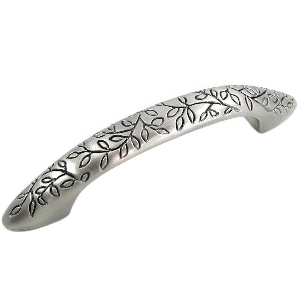 UPC 803055104217 product image for MNG Hardware 3 in. Center-to-Center Satin Nickel Antique Vine Pull | upcitemdb.com