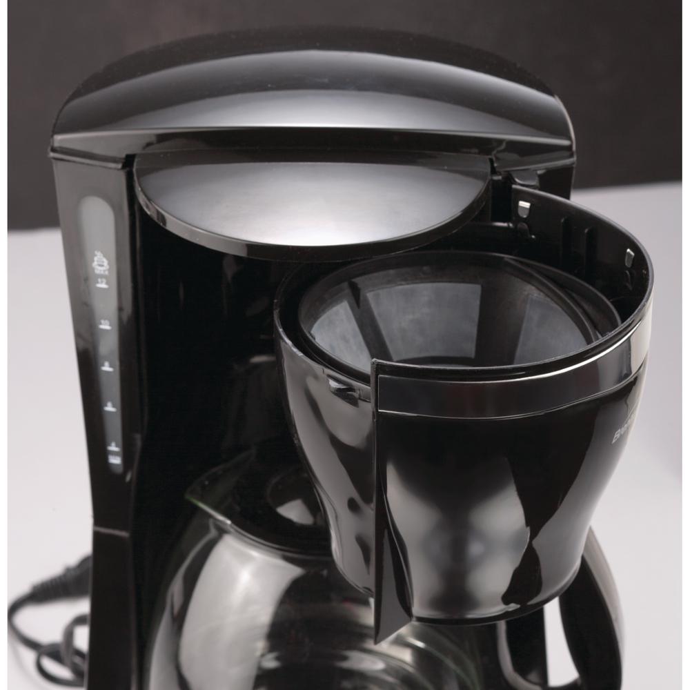 Brentwood Appliances 12Cup Black Coffee Maker and 16 oz. Stainless Steel VacuumInsulated