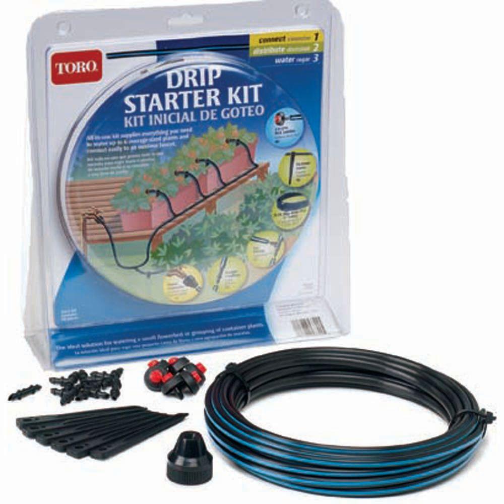 Blue Stripe Drip Starter Kit53724 The Home Depot