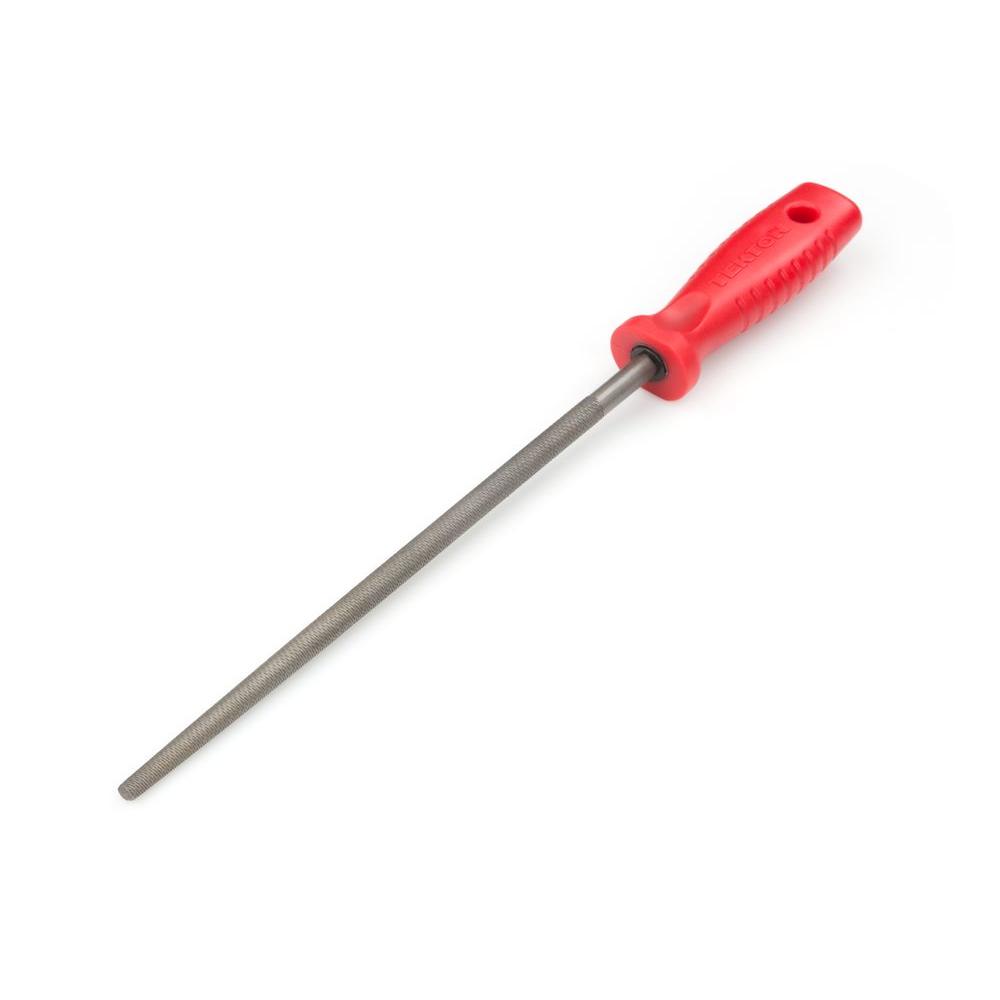 TEKTON 10 in. Tapered Round File6684 The Home Depot