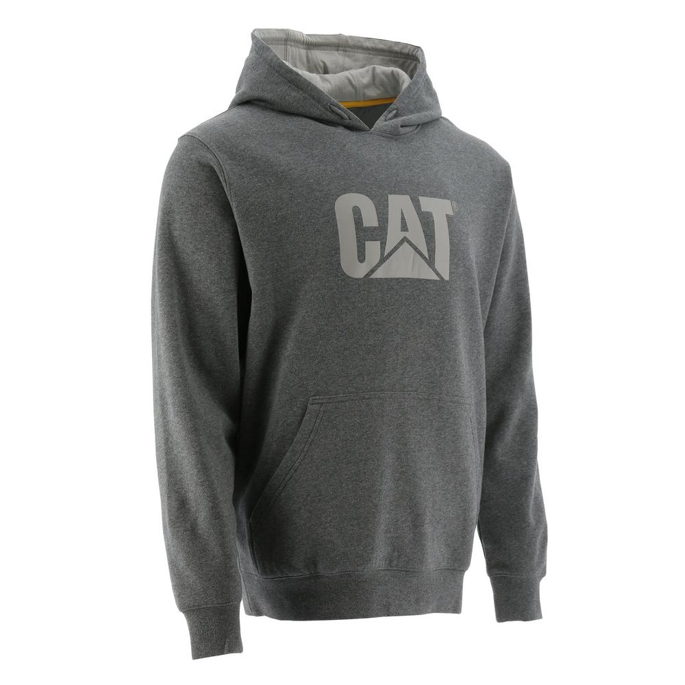Caterpillar Trademark Contrast Men's 2XLarge Dark Heather Grey Cotton