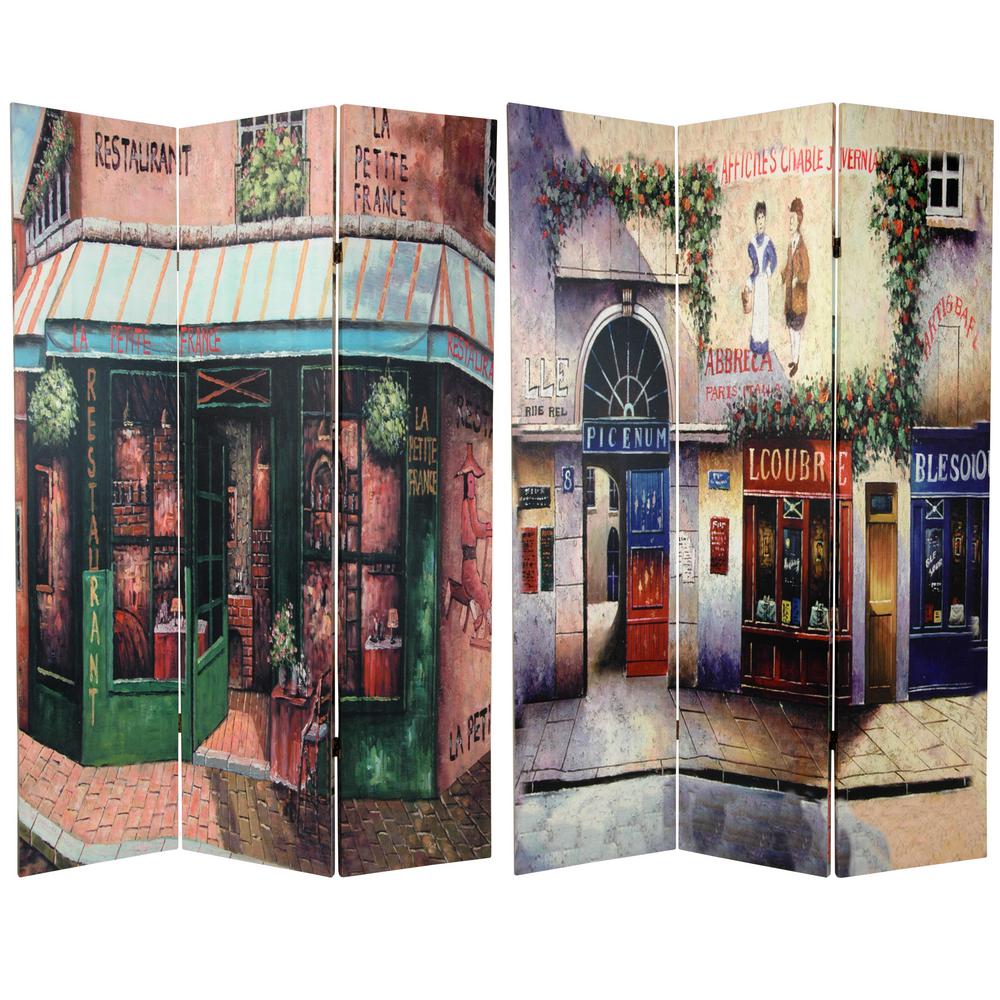 6 ft. Printed 3Panel Room DividerCANJOLIS The Home Depot