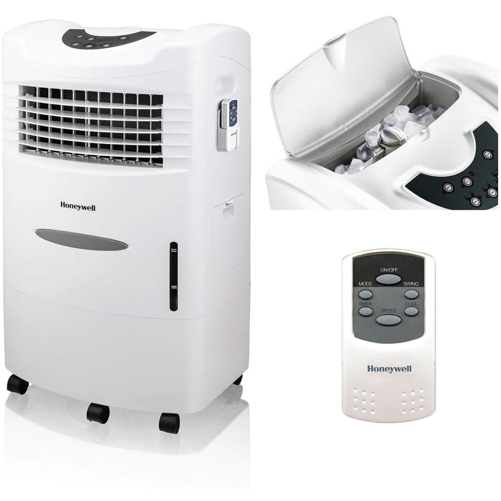 Honeywell 470 CFM 3 Speed Portable Evaporative Cooler for 280 sq.ft. with Remote Control in