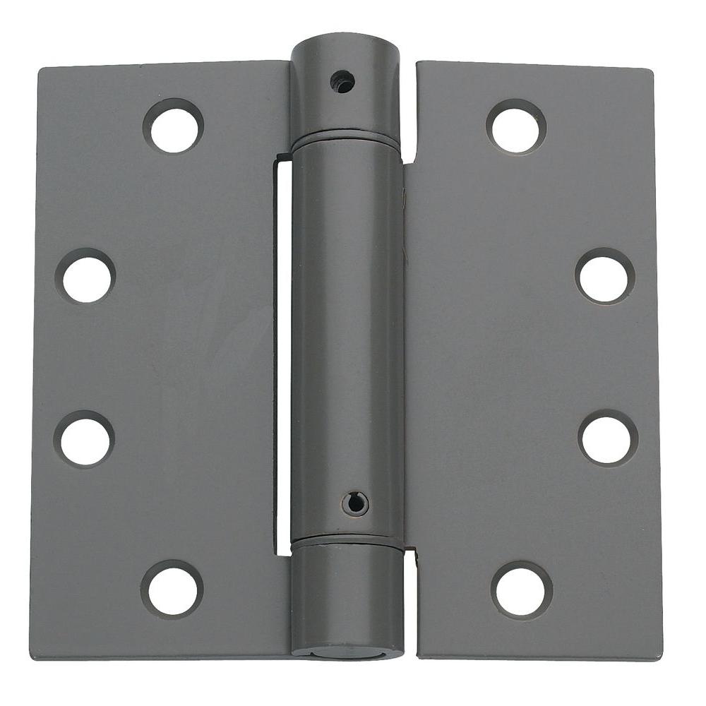 Global Door Controls 4 5 In X 4 5 In Us Prime Steel Spring Hinge Set Of 3