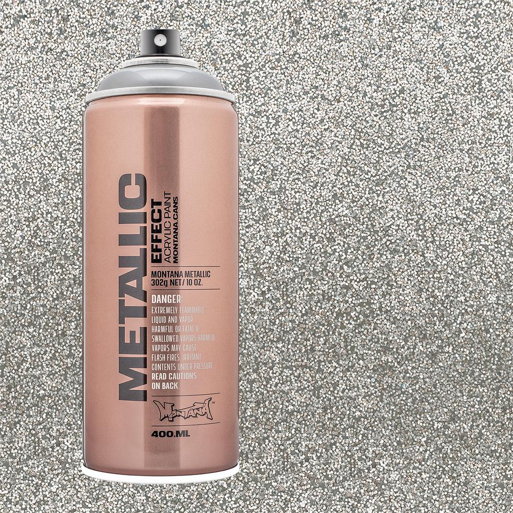MONTANA 13 oz. EFFECT Metallic Silver Spray Paint078508 The Home Depot