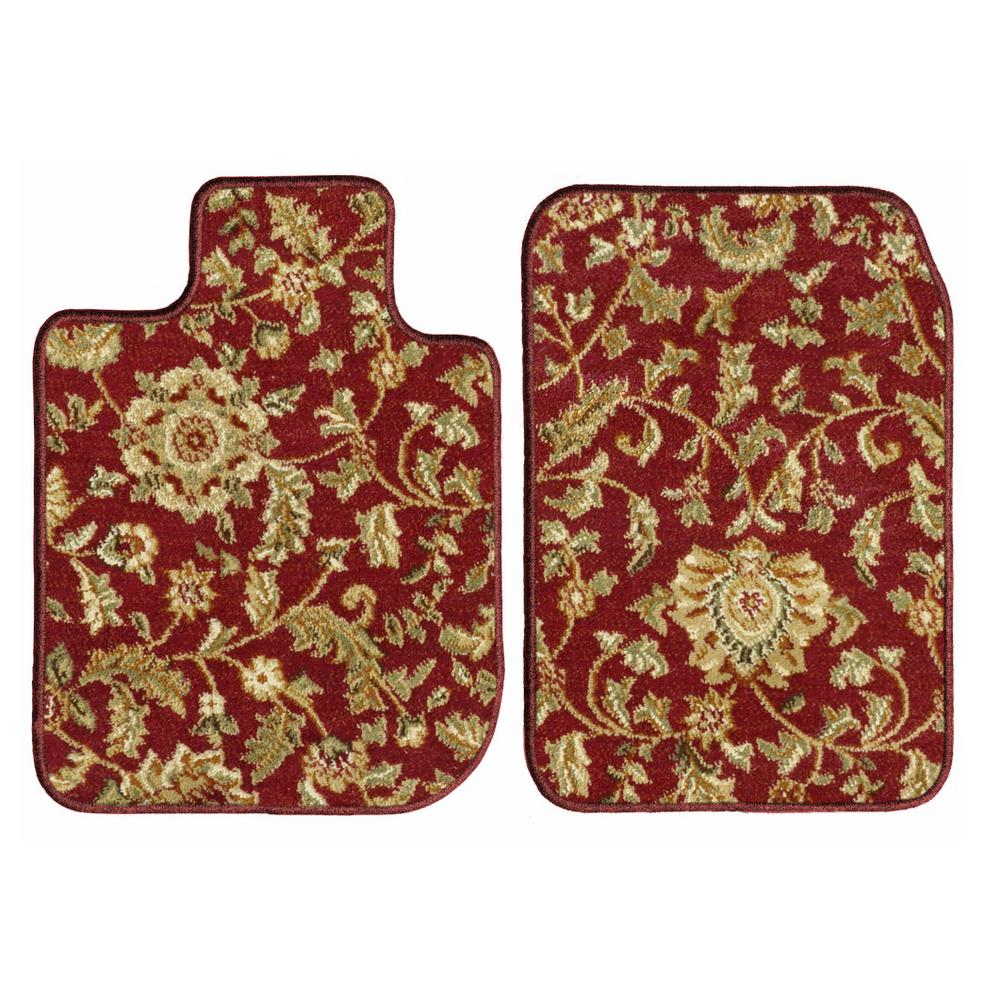 GGBAILEY D2771A-F1A-RD-IS Custom Fit Car Mats for 2001 2004 2006 Jaguar XK Series Convertible Red Oriental Driver /& Passenger Floor 2005 2003 2002