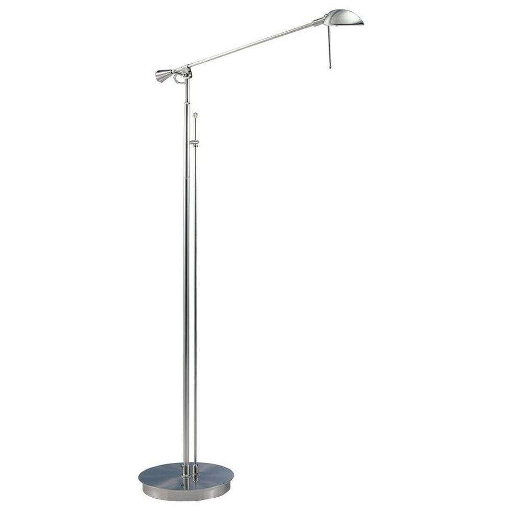 Kendal Lighting Cassiopeia 22 5 In Satin Nickel Incandescent Floor Kendal Lighting Cassiopeia 22 5 In Satin Nickel Incandescent Floor Lamp