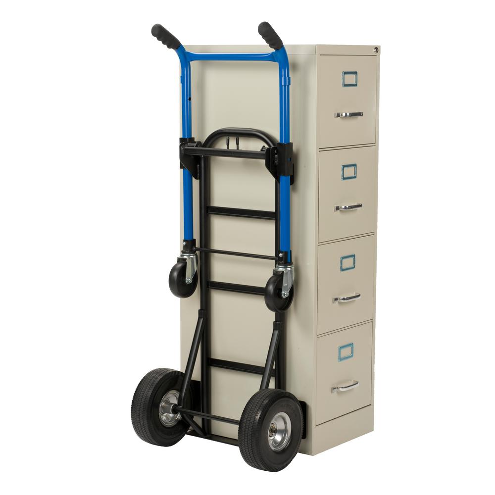 Harper Hand Truck Tires
 - Harper Quick Change 900 Lbs Capacity 4 In 1 Convertible Hand Truck Dtck1735p The Home Depot