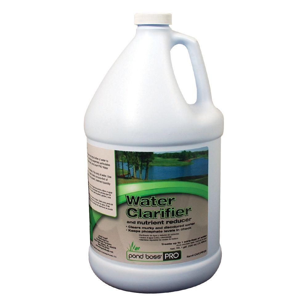 Pond Boss Pro 1 Gal Water Clarifier 54288 The Home Depot Pond Boss Pro 1 Gal Water Clarifier