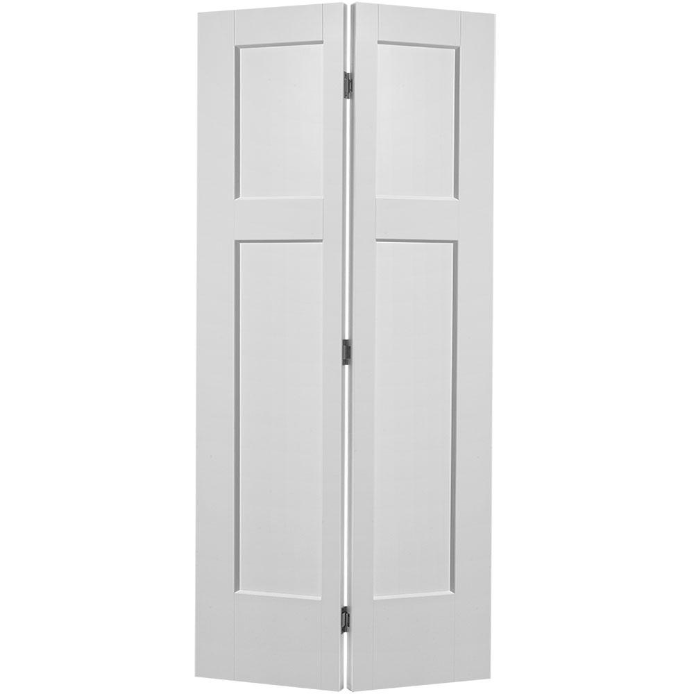 Masonite 36 In X 80 In Winslow 4 Panel Primed White Hollow Core