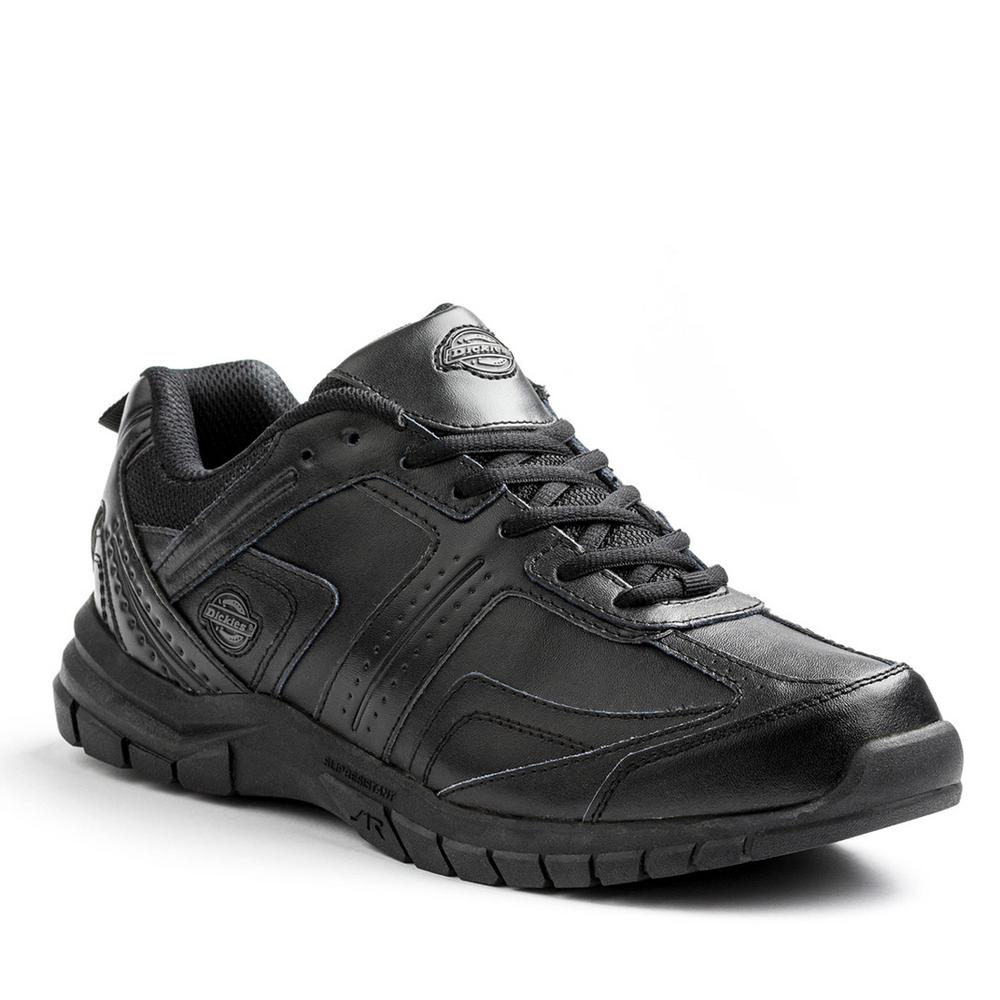 black slip resistant shoes for work