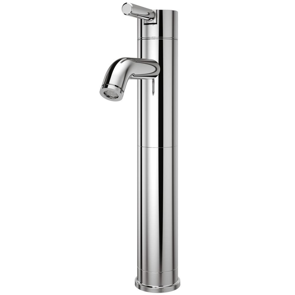 Pfister Contempra Single Hole Single-Handle Vessel Bathroom Faucet in Polished Chrome