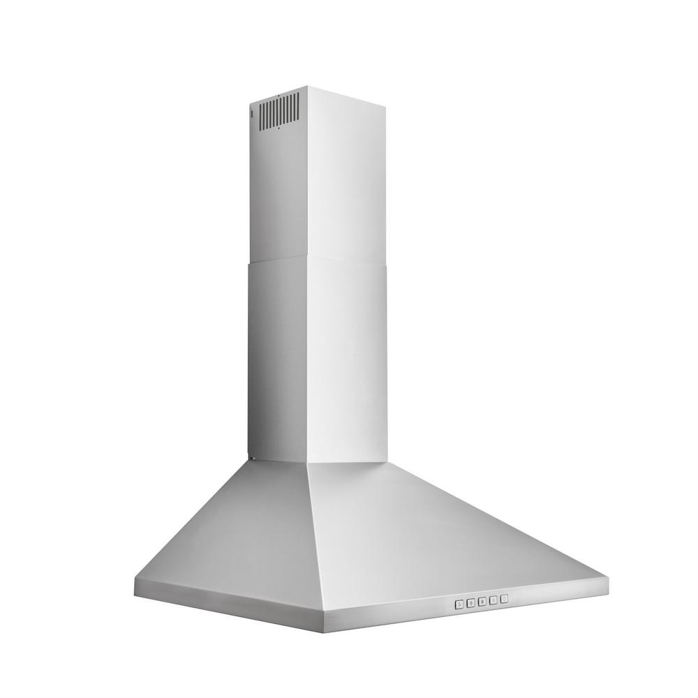 BroanNuTone 30 in. Convertible WallMount Pyramidal Chimney Range Hood