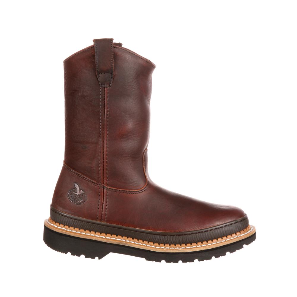 georgia boots slip on