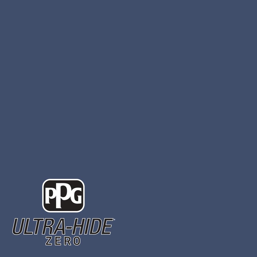 1 gal. #HDPV26 Ultra-Hide Zero Rich Navy Semi-Gloss Interior Paint