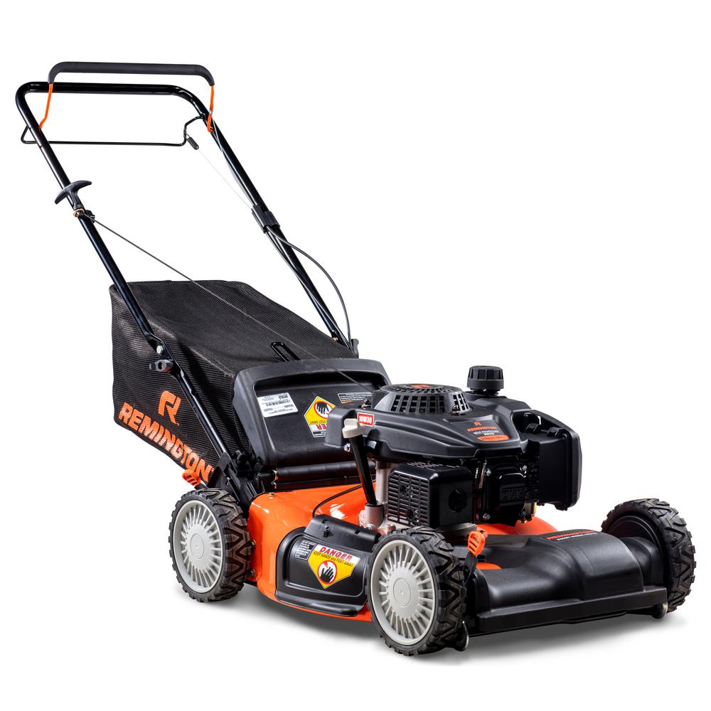 Remington 21 inch 159cc Front-Wheel-Drive 3-in-1 Gas Walk Behind Self Propelled... by Remington