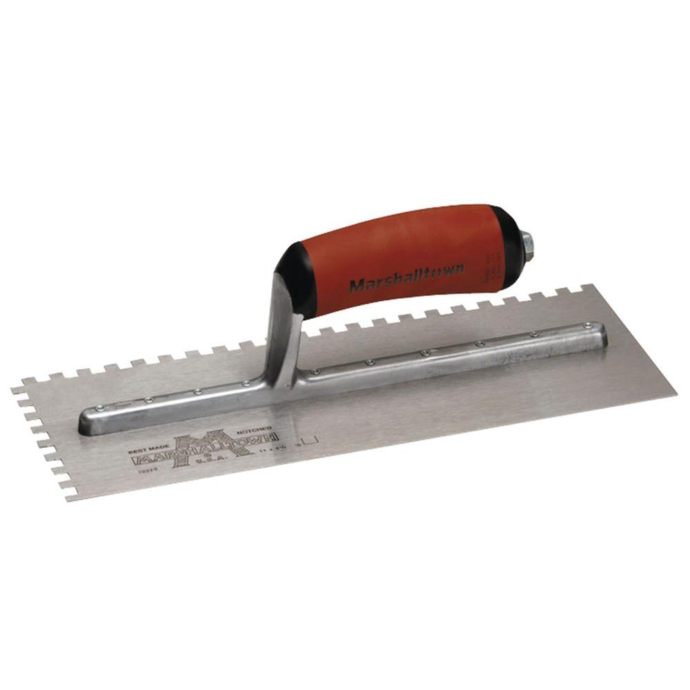 notched trowel