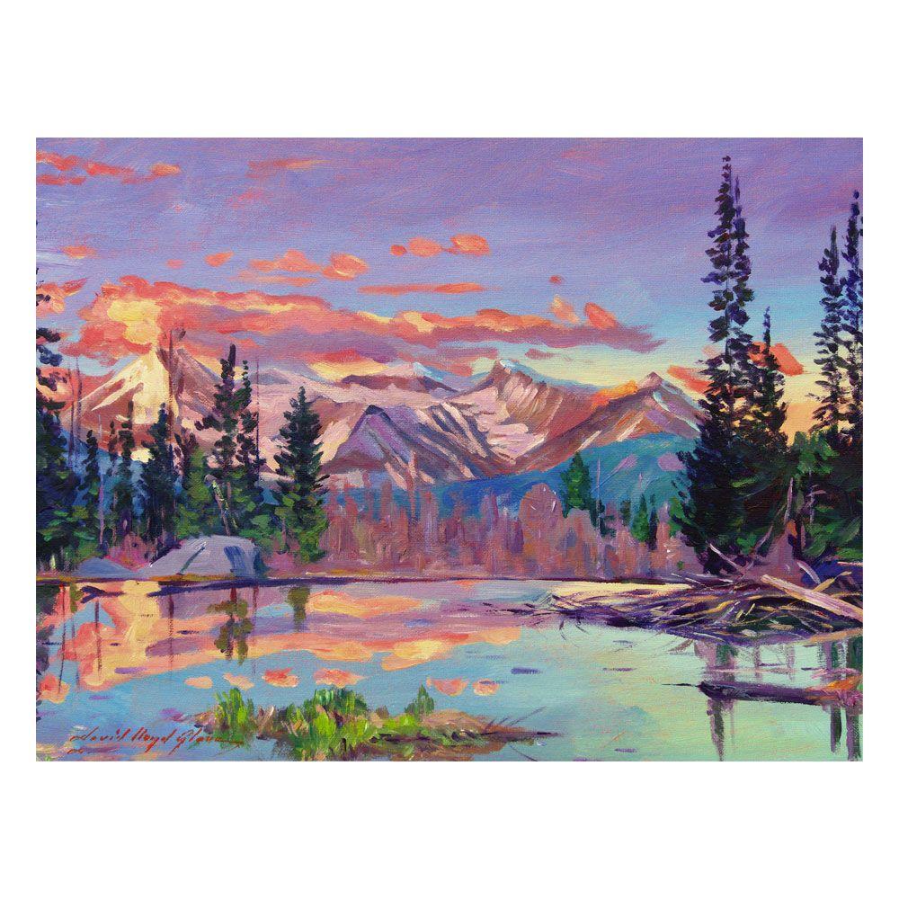 35 in. x 47 in. Evening Serenity Canvas Art DLG0231-C3547GG - The Home ...