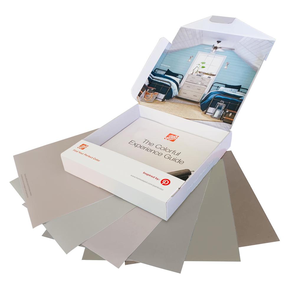 The Home Depot COOL NEUTRALS 12x12 PEEL & STICK PAINT SAMHDCN6 The