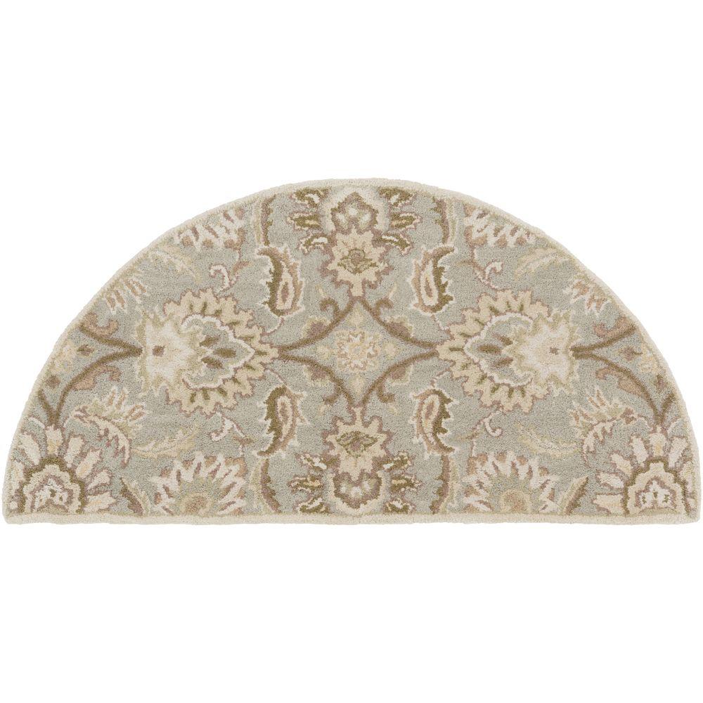 Artistic Weavers Vitrolles Gray 2 ft. x 4 ft. Hearth Indoor Area Rug