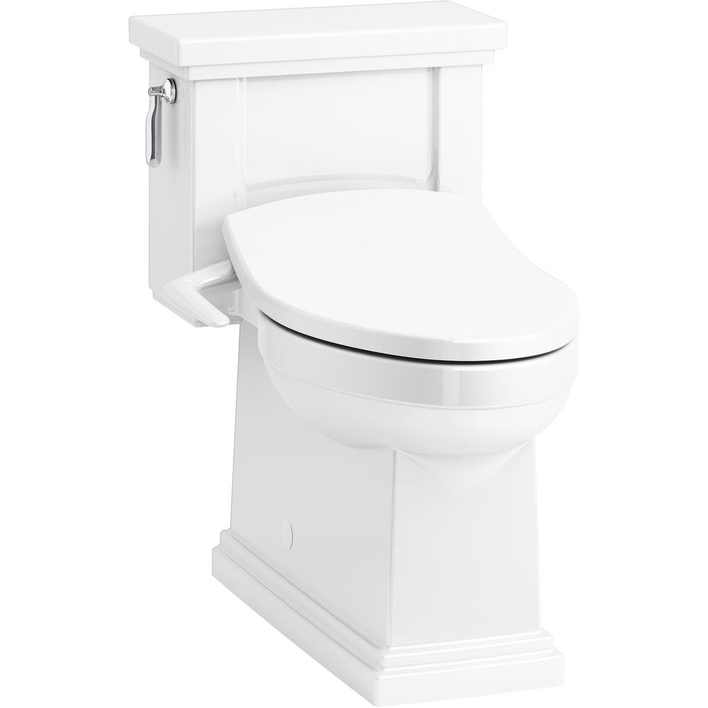 Kohler Tresham 1 Piece 28 Gpf Single Flush Elongated Toilet With Puretide Manual Bidet Seat In White K 3981 5724 0 The Home Depot - Kohler Toilet Seat Assembly Kohler Tresham 1 Piece 28 Gpf Single Flush Elongated Toilet With Puretide Manual Bidet Seat In White K 3981 5724 0 The Home Depot - Kohler Toilet Seat Assembly