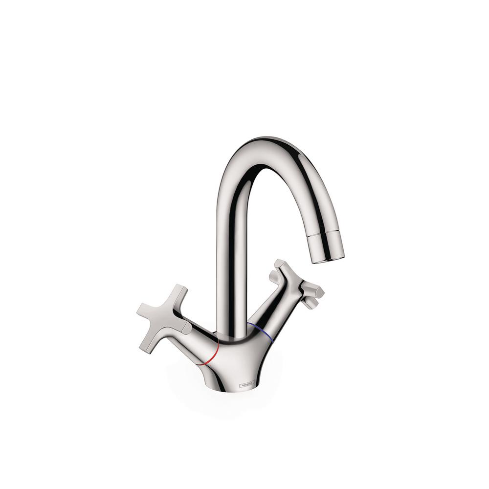 Hansgrohe Logis Classic Single Hole 2 Handle Bathroom Faucet With