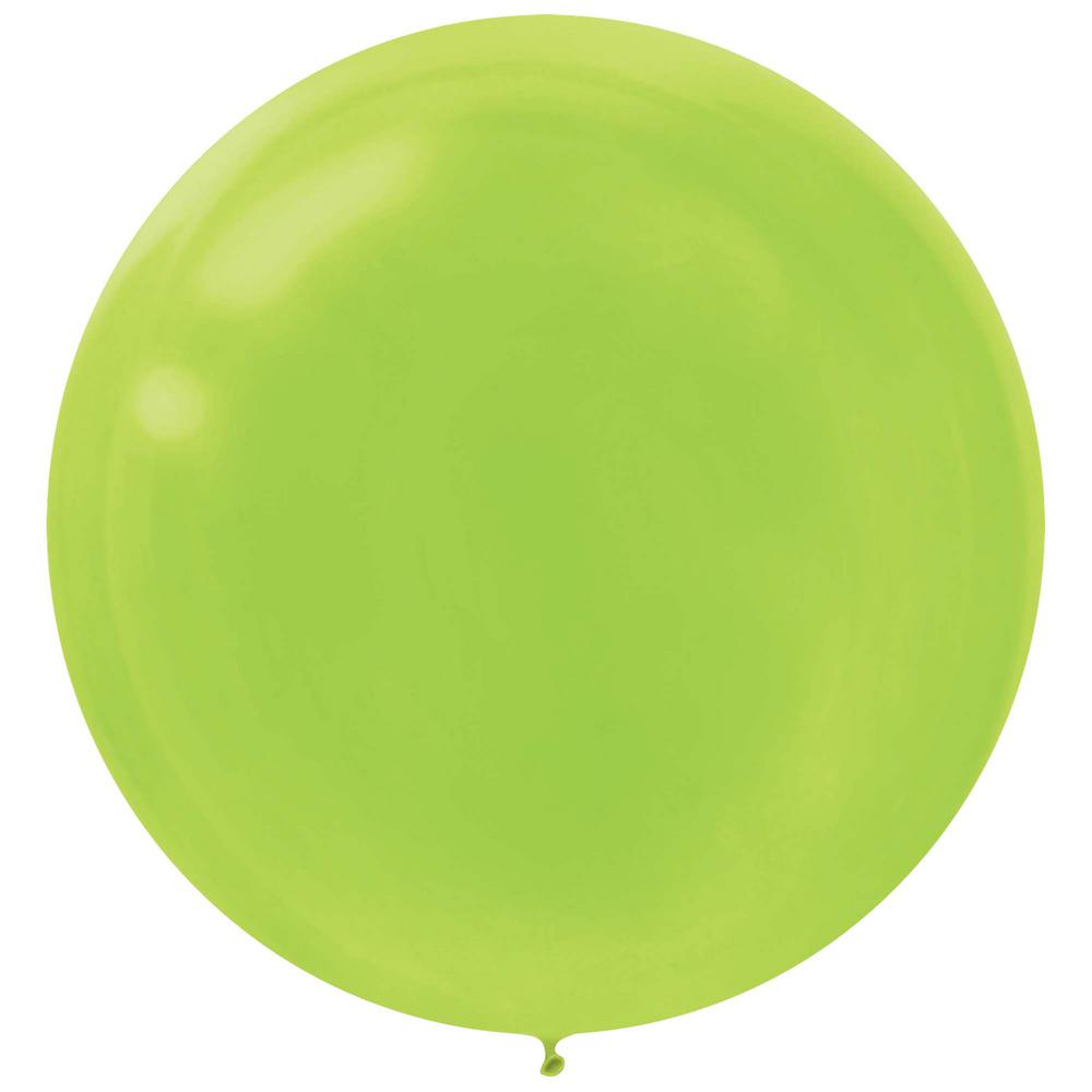 Amscan 24 in. Kiwi Green Latex Balloons (3Pack)115910.53 The Home Depot