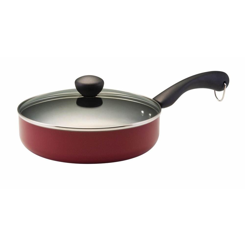 Farberware 2.75 Qt. Nonstick Saute Pan with Lid21529 The Home Depot