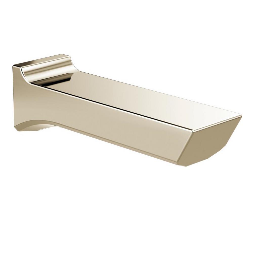 Delta Pivotal 9 In. Non-Diverter Tub Spout In Polished Nickel-RP90159PN ...