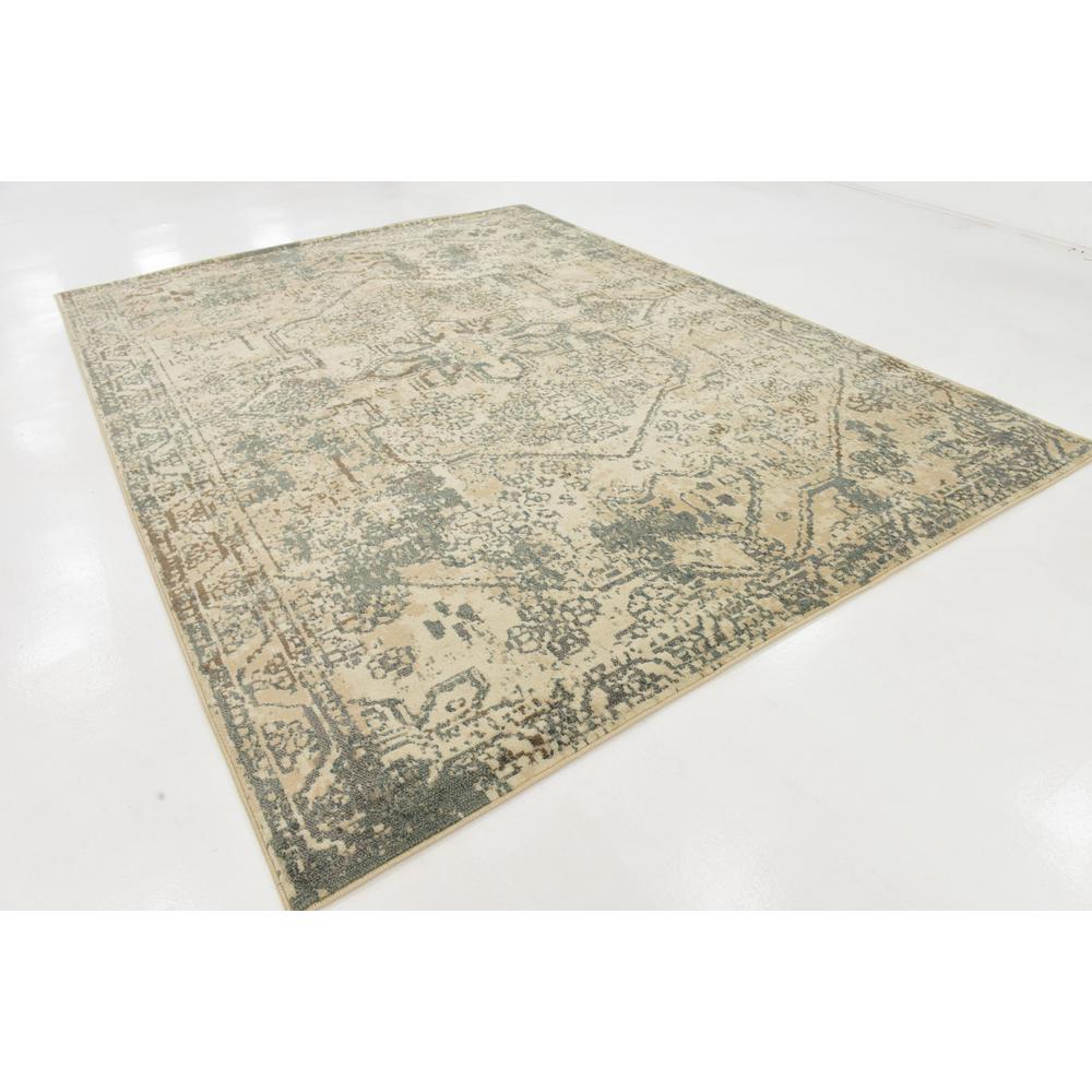 Antonio Light Brown Updated Traditional Area Rug 110 x 211