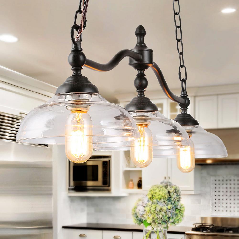 rustic modern chandelier