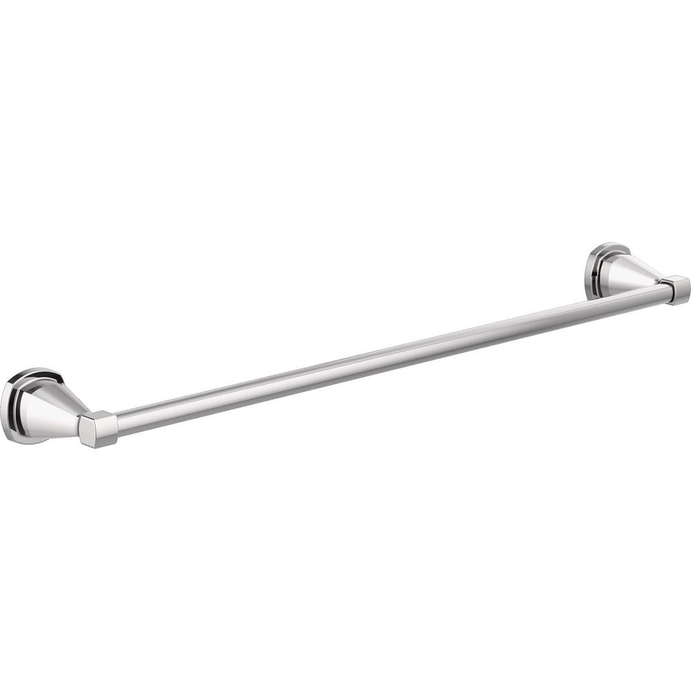 Delta Stryke 24 in. Towel Bar in Chrome77624 The Home Depot