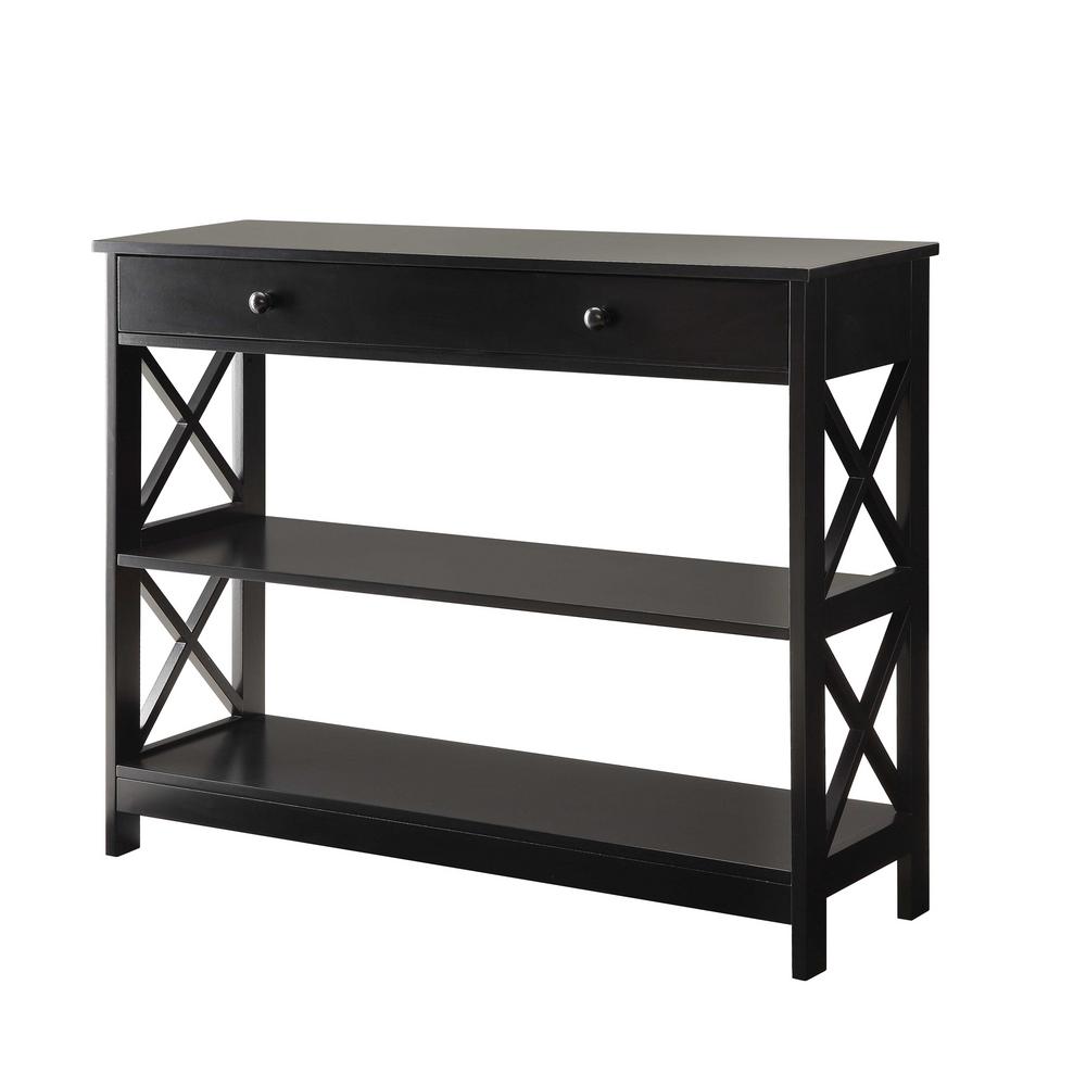 Featured image of post Modern Black Entryway Table : I started this project because i wanted an affordable bench/entryway table for my front door and didn&#039;t like anything i found in stores in my price range.