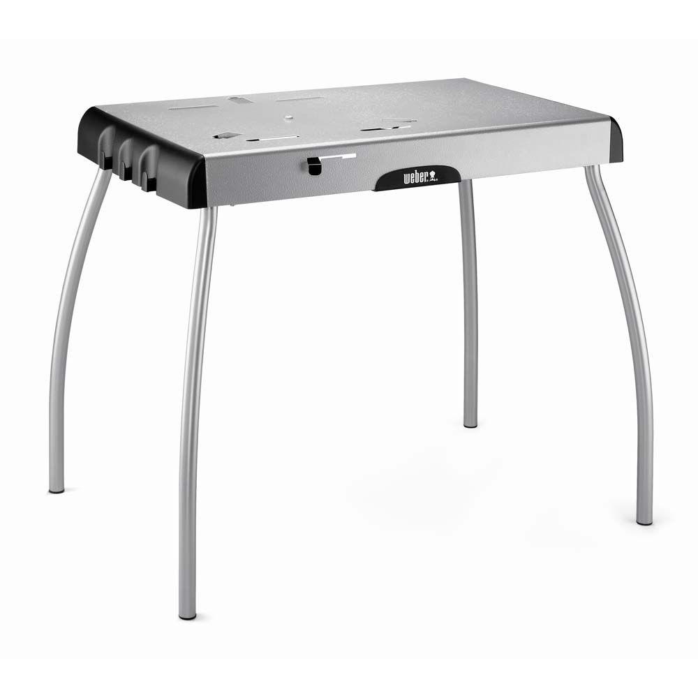 Weber Portable Table for Smokey Joe Silver/Gold Charcoal, Jumbo Joe