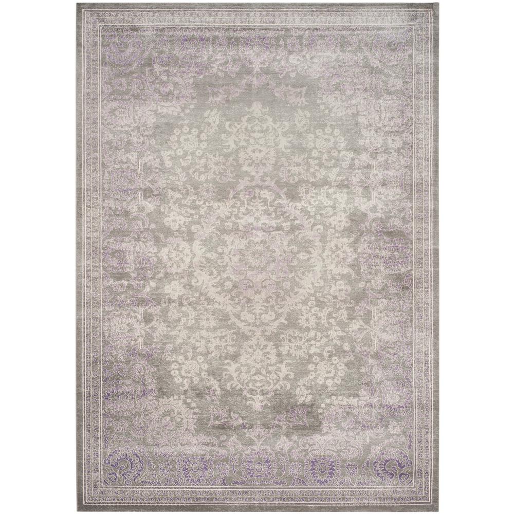 Safavieh Passion Gray Lavender 8 Ft X 11 Area Rug Pas402g Passion Gray Lavender 8 Ft X 11 Area Rug