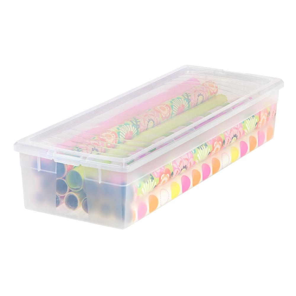IRIS 30 in. Wrapping Paper Storage Box 