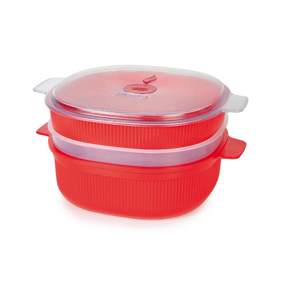 4 L Microwave Dish Steamer 000704 The Home Depot 4 L Microwave Dish Steamer