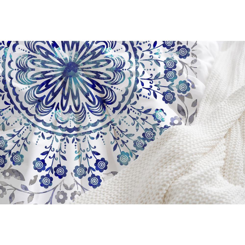 A1 Home Collections Tiffany Wrinkle Resistant Reversible Print 100