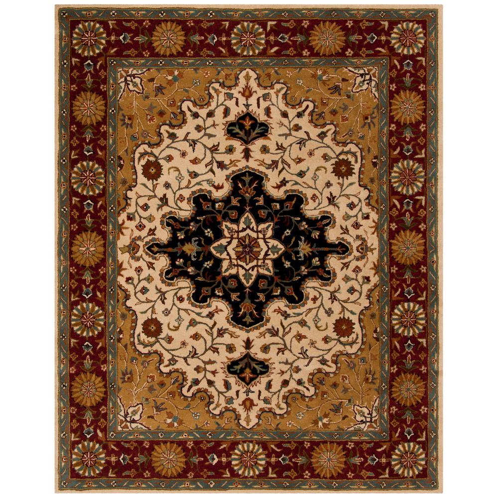 Safavieh Heritage Ivory/Red 4 ft. x 6 ft. Area RugHG760A4 The Home