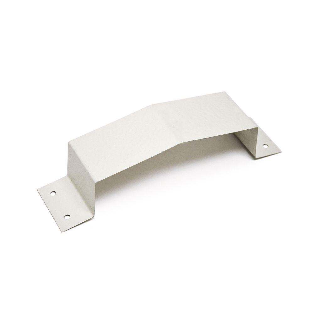 Master Flow 8 in. Aluminum Ridge Vent Joint Straps in WhiteARSW The