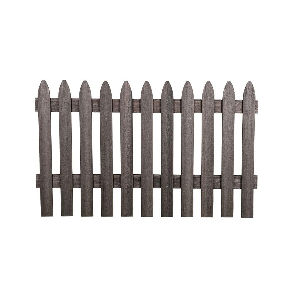 Veranda 31/2 ft. H x 6 ft. W Cape Cod Gray Gothic Composite Fence