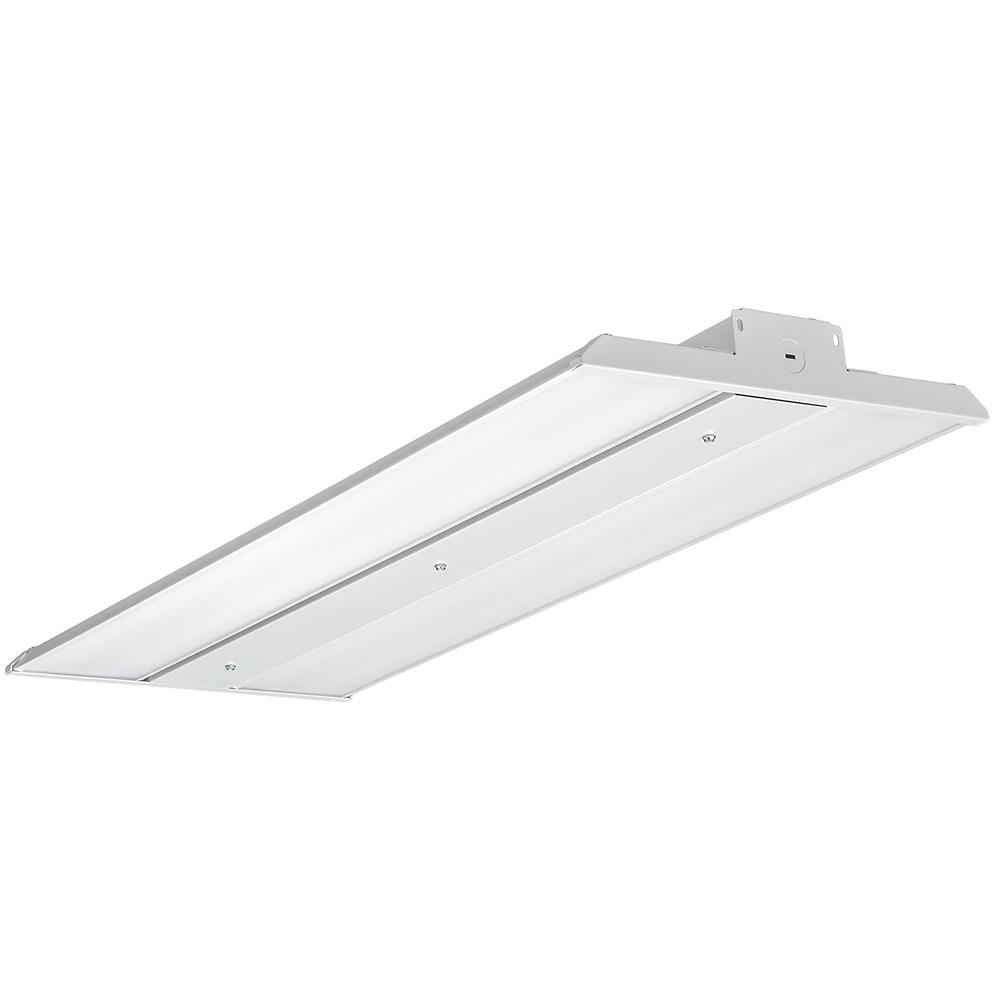 Eti 2 Ft 250 400 Watt Equivalent Integrated Led Dimmable White Linear High Bay Light 5000k Daylight 100 Lumens 92 Watt The Home Depot