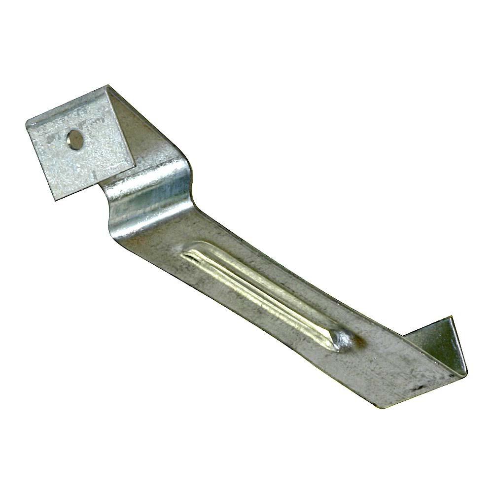 Gibraltar Building Products 4 in. Steel Fascia Gutter Hidden HangerHH24G18 The Home Depot