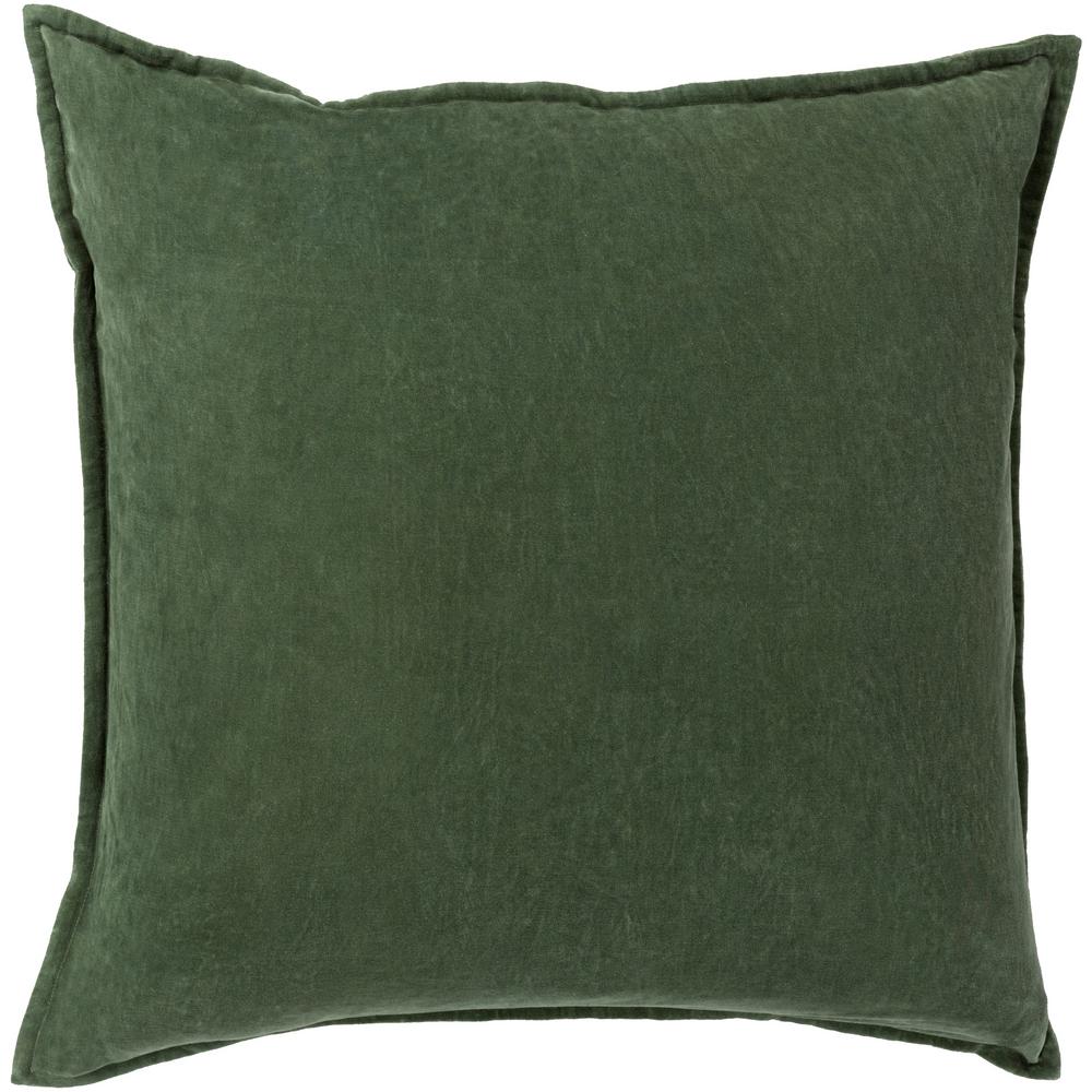 green throw pillows
