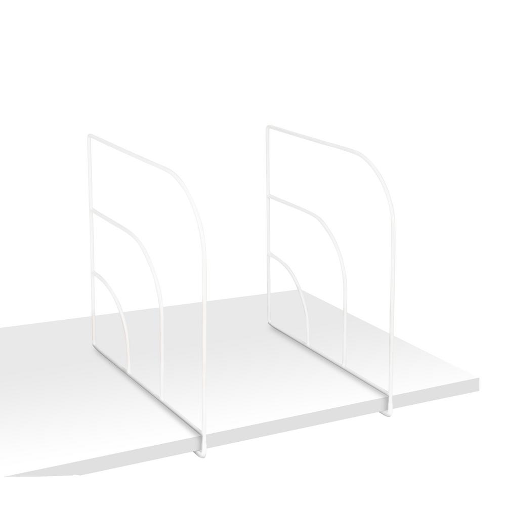Spectrum Steel White Large OvertheShelf Dividers (2Pack/Pair)77100