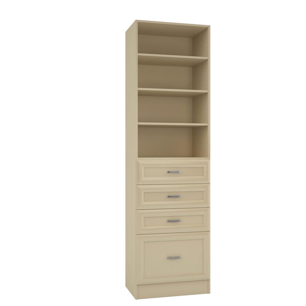 Home Decorators Collection 15 inch D x 24 inch W x 84 inch H Rialto Almond... by Home Decorators Collection