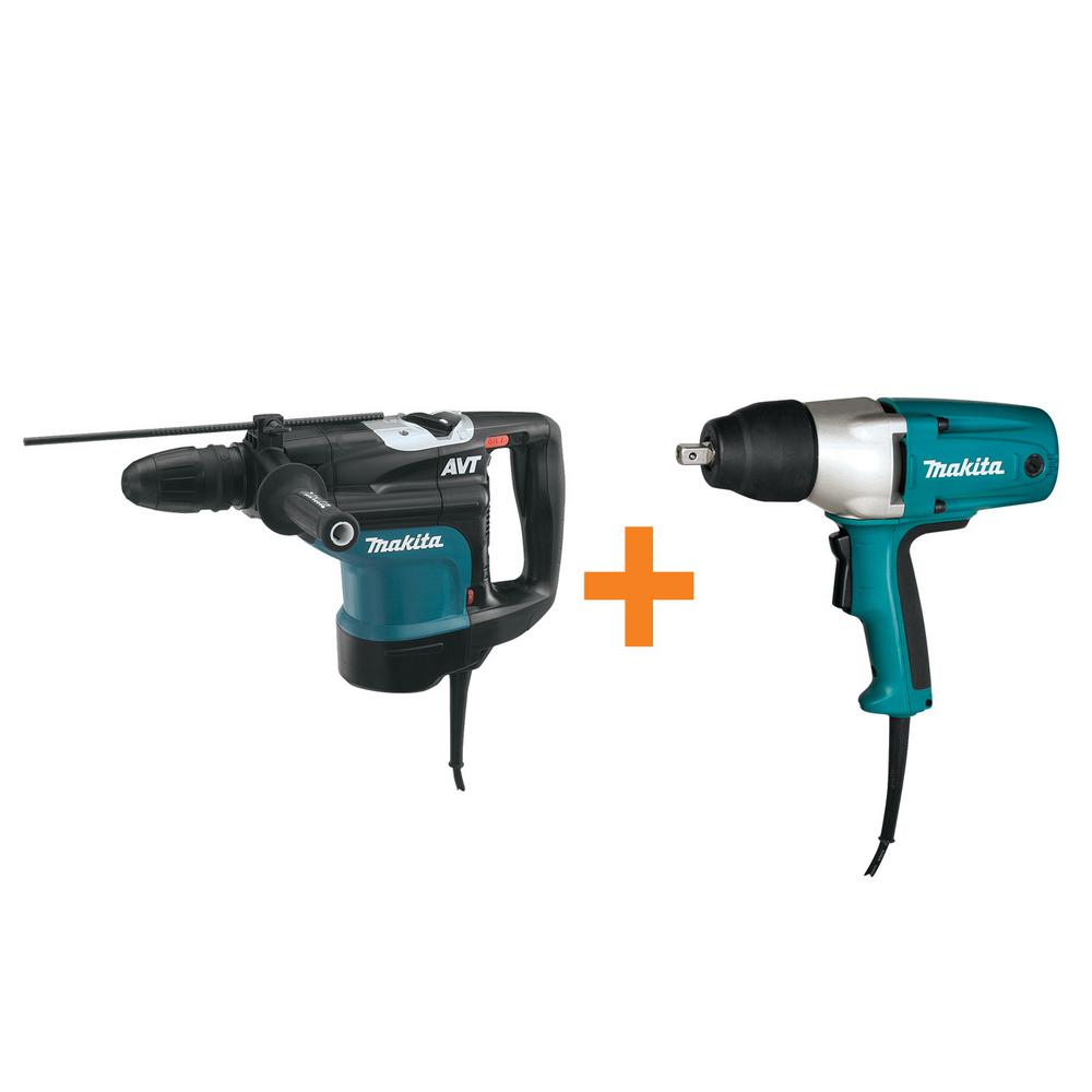 Milwaukee 1/2 in. Impact Wrench with Rocker Switch and Detent Pin ...