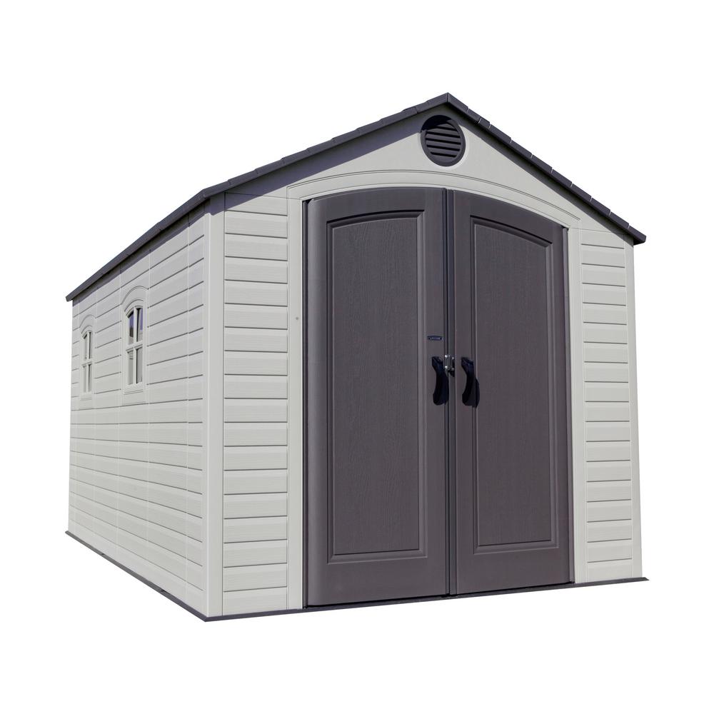 Lifetime 8 Ft X 15 Ft Storage Shed 60075 The Home Depot