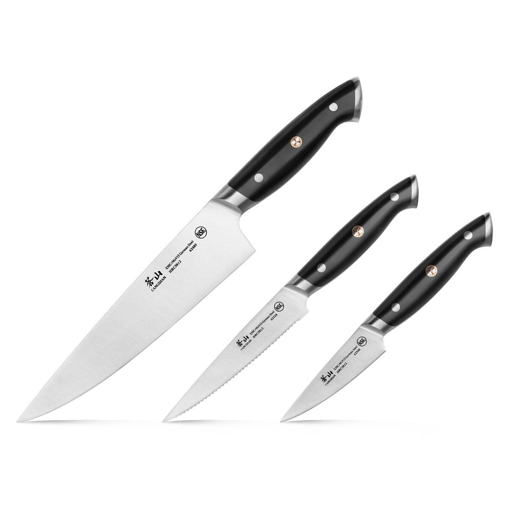 Cangshan Z Series 3Piece Knife Set62595 The Home Depot