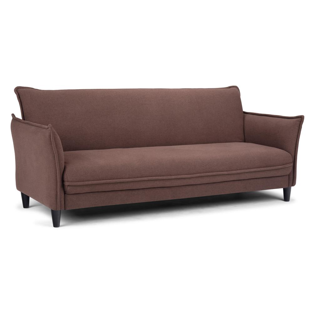 Simpli Home Courtney Transitional 82 in. x 33 in. x 32 in. Sofa Bed in